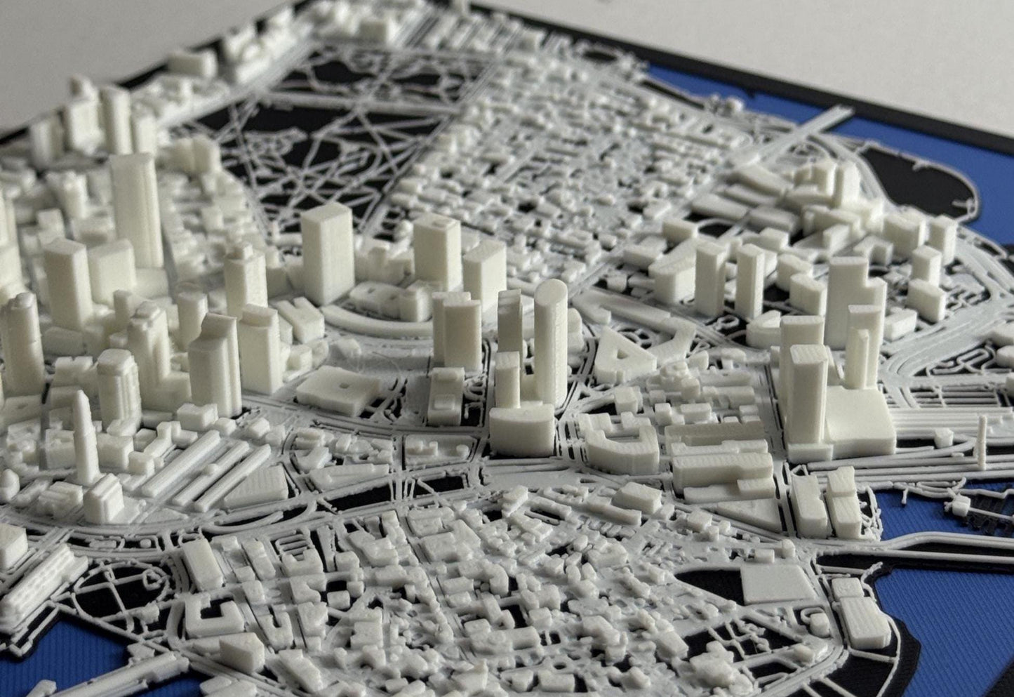 Boston 1:10k Scale City Model