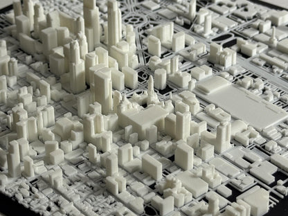 Philadelphia 1:10k Scale City Model