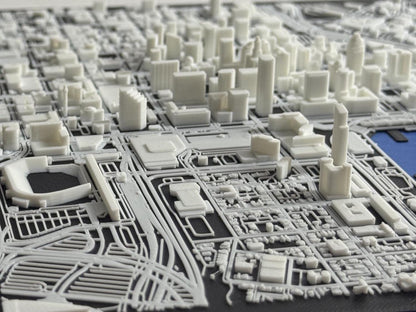 Baltimore 1:10k Scale City Model