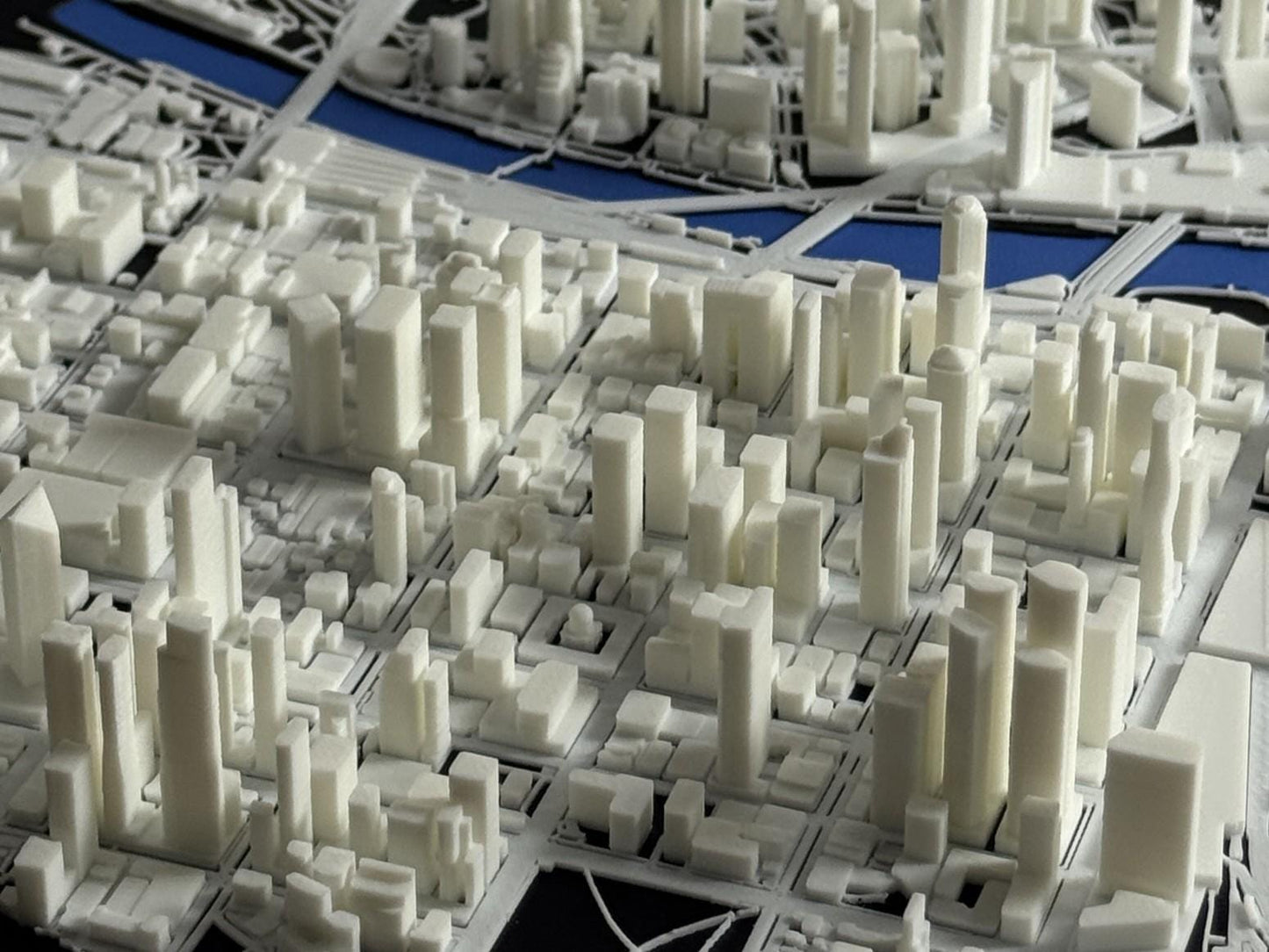 Melbourne 1:10k Scale City Model