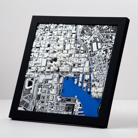 Baltimore 1:10k Scale City Model