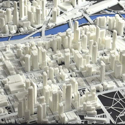 Melbourne 1:10k Scale City Model