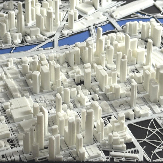 Melbourne 1:10k Scale City Model