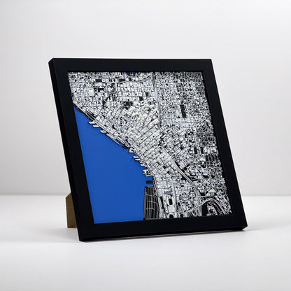 Seattle 1:20k Scale City Model