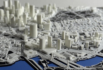 Boston 1:10k Scale City Model