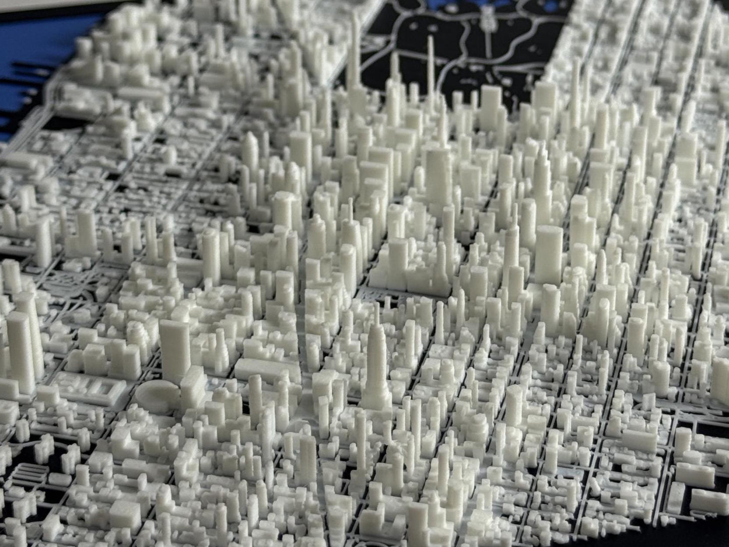 Midtown Manhattan, NYC 1:20k Scale City Model