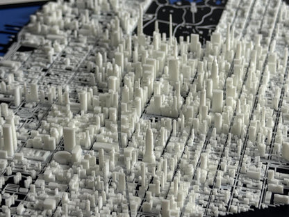 Midtown Manhattan, NYC 1:20k Scale City Model