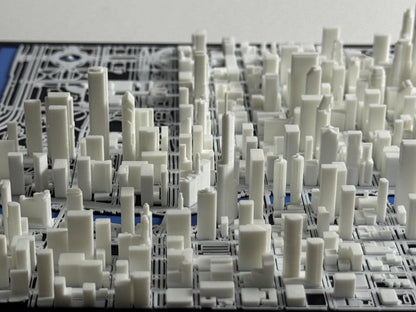 Chicago 1:10k Scale City Model