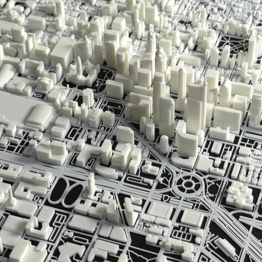 Philadelphia 1:10k Scale City Model