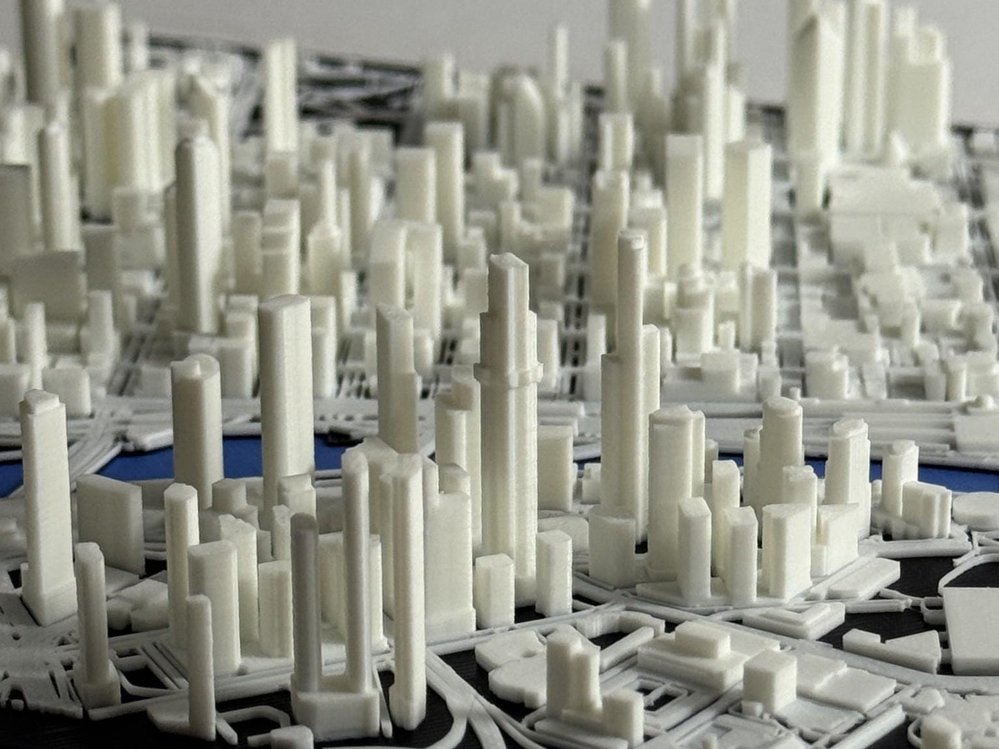 Melbourne 1:10k Scale City Model