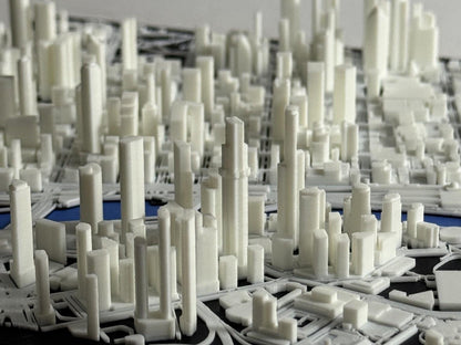 Melbourne 1:10k Scale City Model