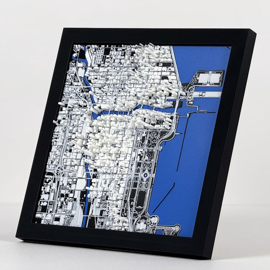 Chicago 1:20k Scale City Model