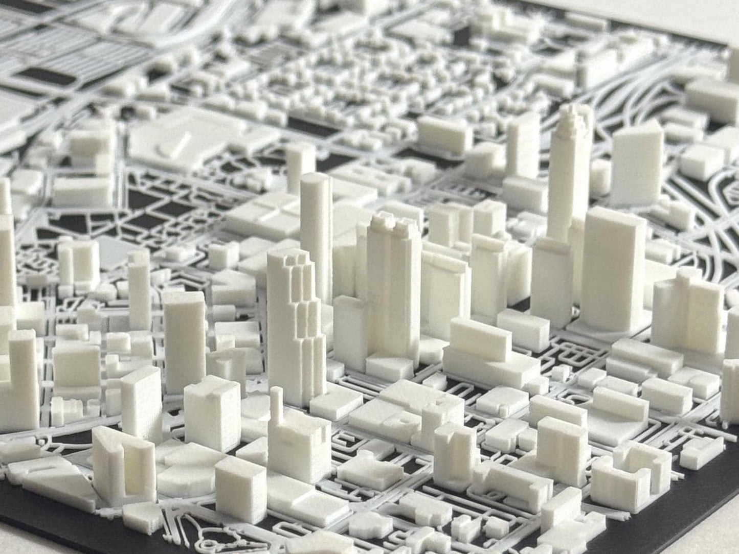 Atlanta 1:10k Scale City Model