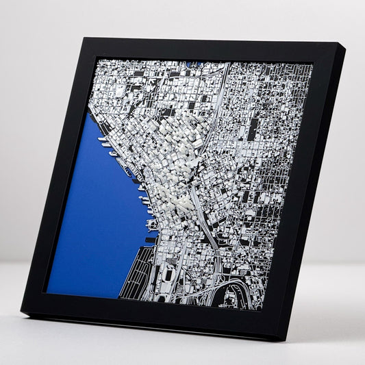 Seattle 1:20k Scale City Model