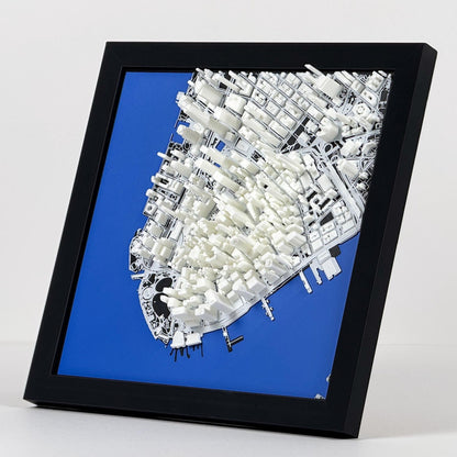 Downtown Manhattan, NYC 1:10k Scale City Model