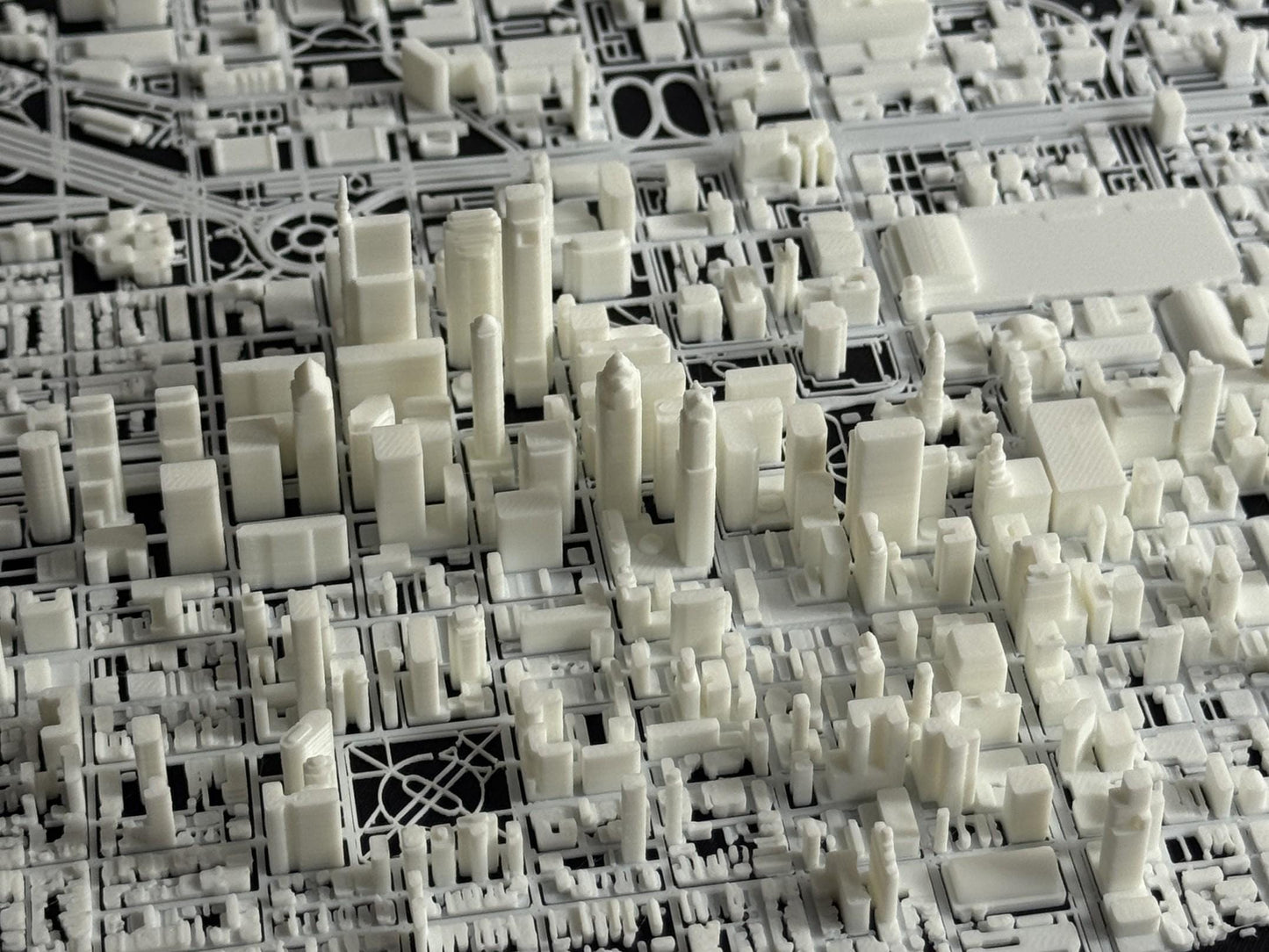 Philadelphia 1:10k Scale City Model