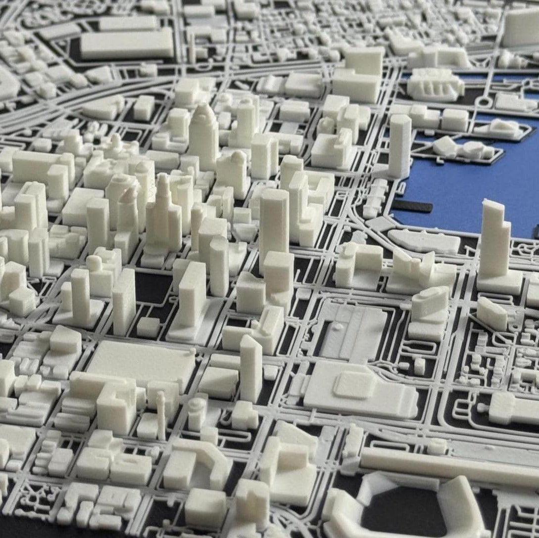 Baltimore 1:10k Scale City Model