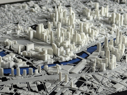 Melbourne 1:20k Scale City Model