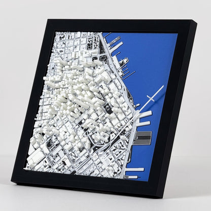 San Francisco 1:10k Scale City Model