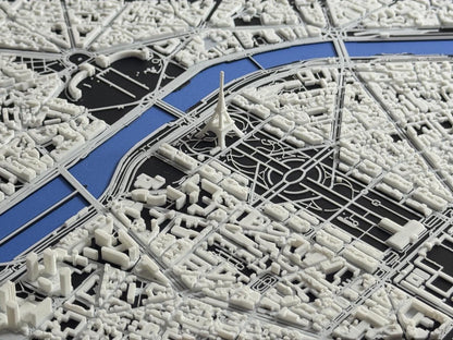 Paris 1:10k Scale City Model