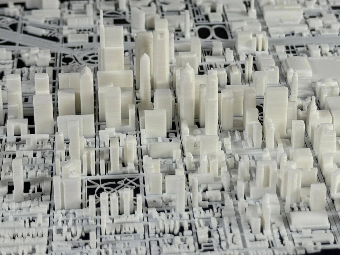 Philadelphia 1:10k Scale City Model