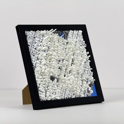 Midtown Manhattan, NYC 1:10k Scale City Model