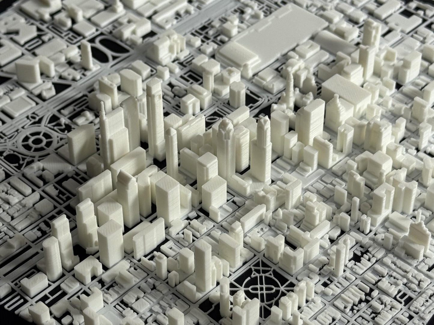 Philadelphia 1:10k Scale City Model