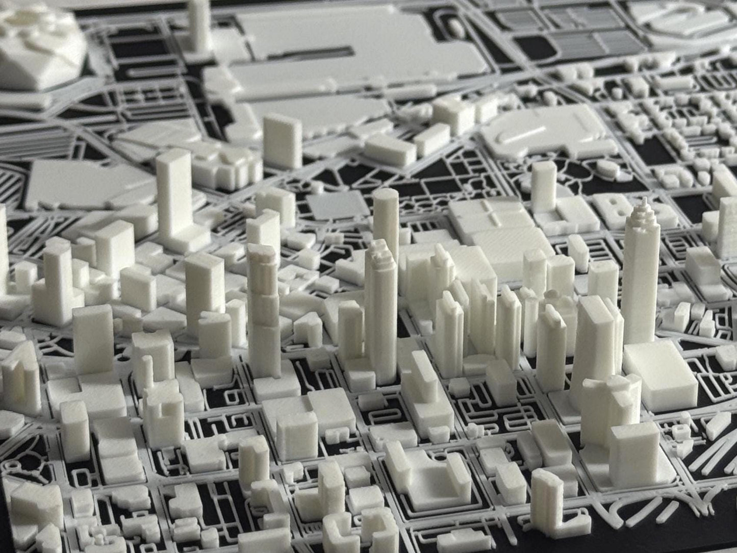 Atlanta 1:10k Scale City Model