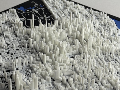 Midtown Manhattan, NYC 1:20k Scale City Model