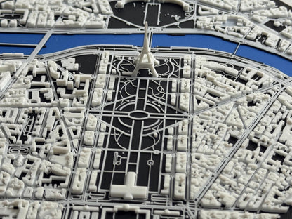 Paris 1:10k Scale City Model