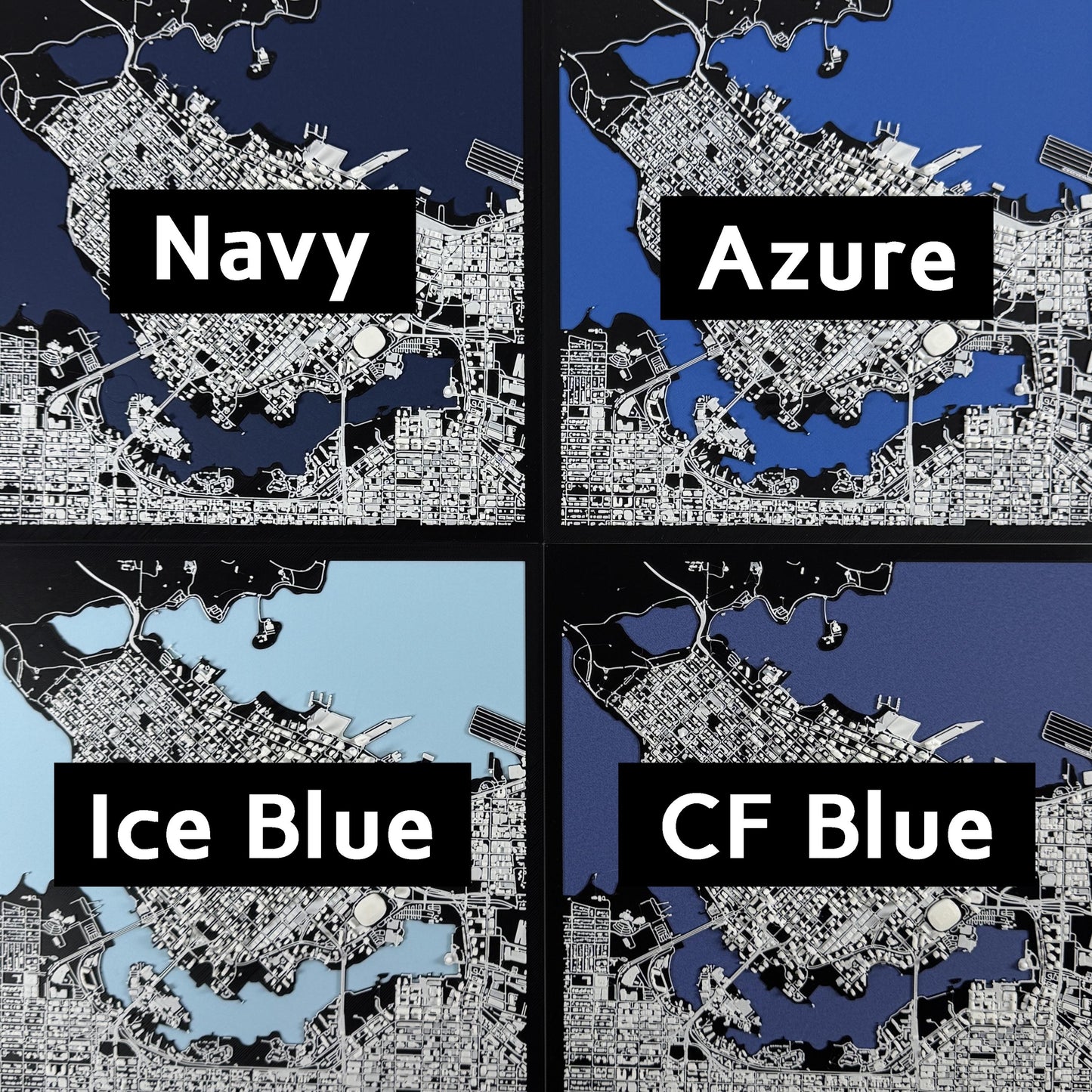 San Francisco 1:10k Scale City Model