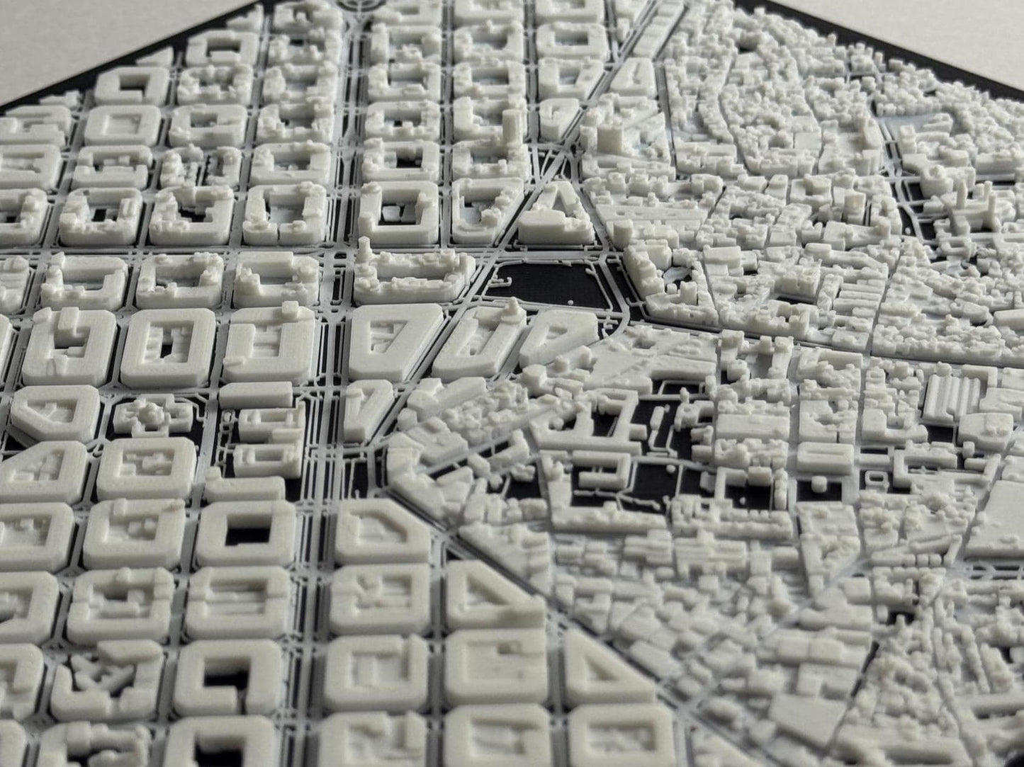 Barcelona 1:10k Scale City Model