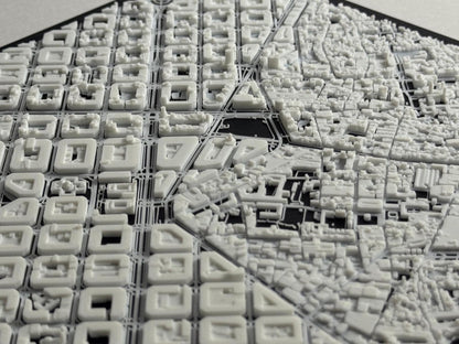 Barcelona 1:10k Scale City Model