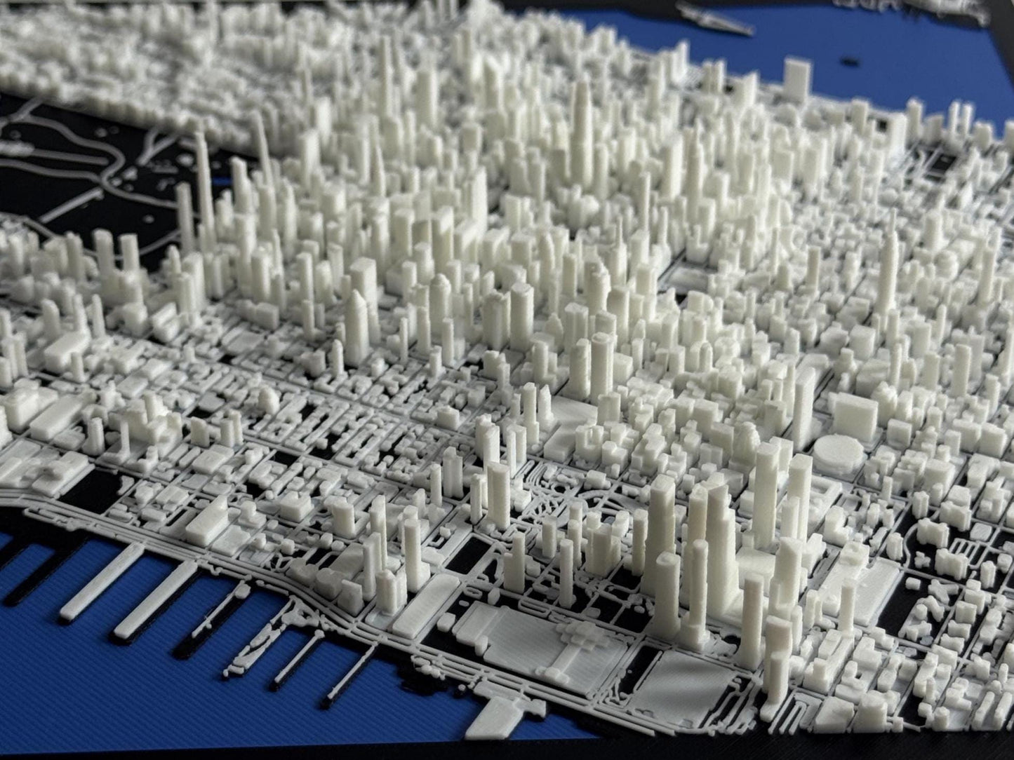 Midtown Manhattan, NYC 1:20k Scale City Model