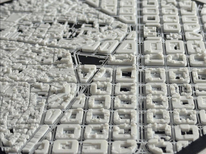 Barcelona 1:10k Scale City Model