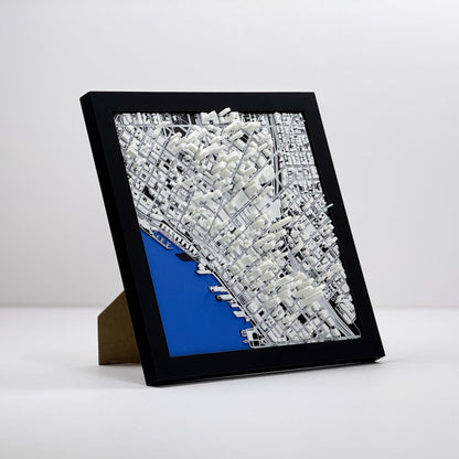 Seattle 1:10k Scale City Model