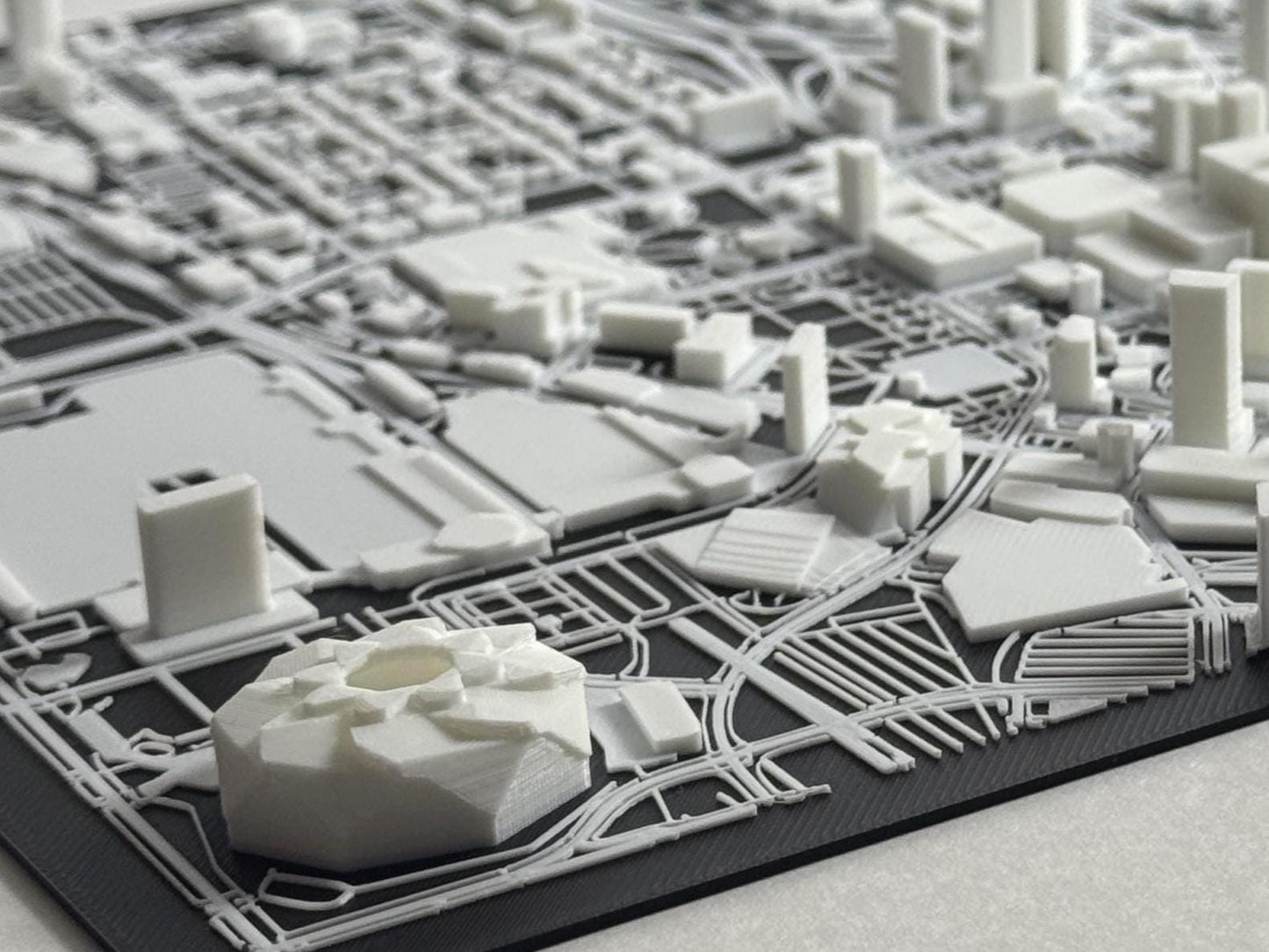 Atlanta 1:10k Scale City Model