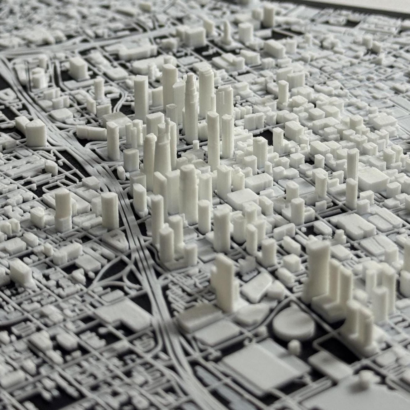 Los Angeles 1:20k Scale City Model