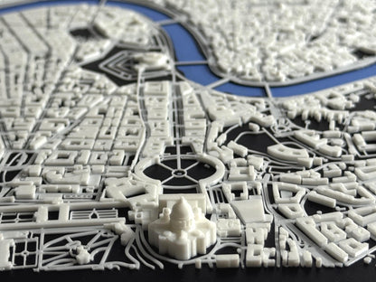 Rome 1:10k Scale City Model