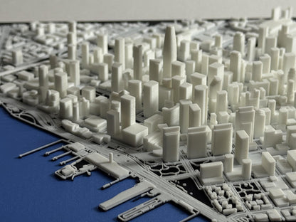 San Francisco 1:10k Scale City Model
