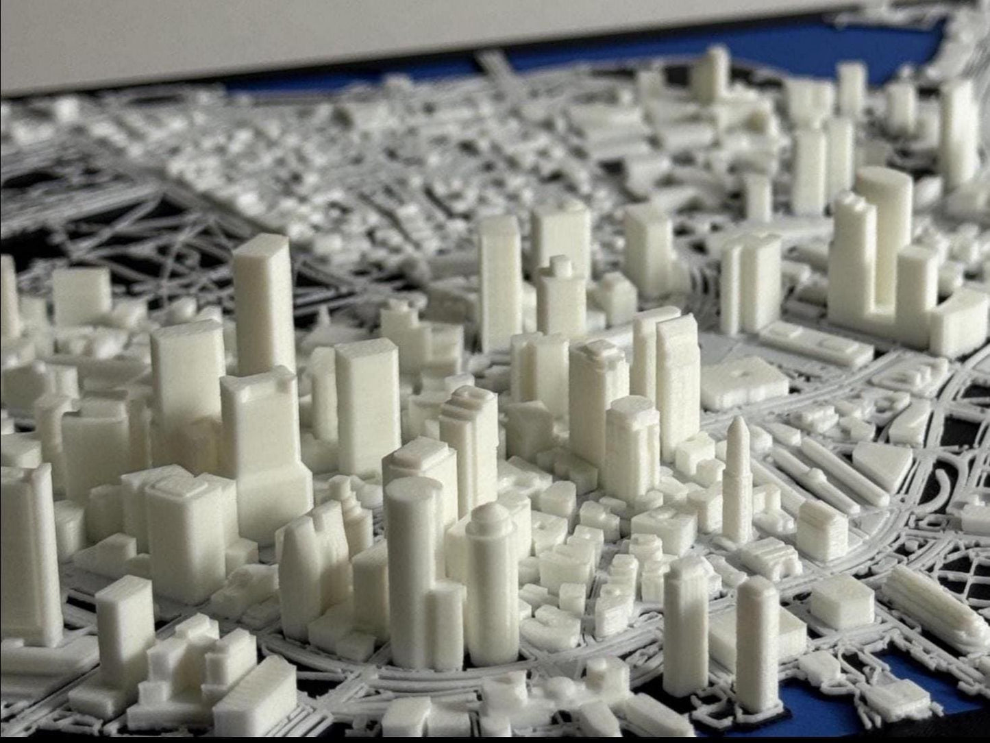 Boston 1:10k Scale City Model