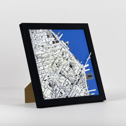 San Francisco 1:10k Scale City Model