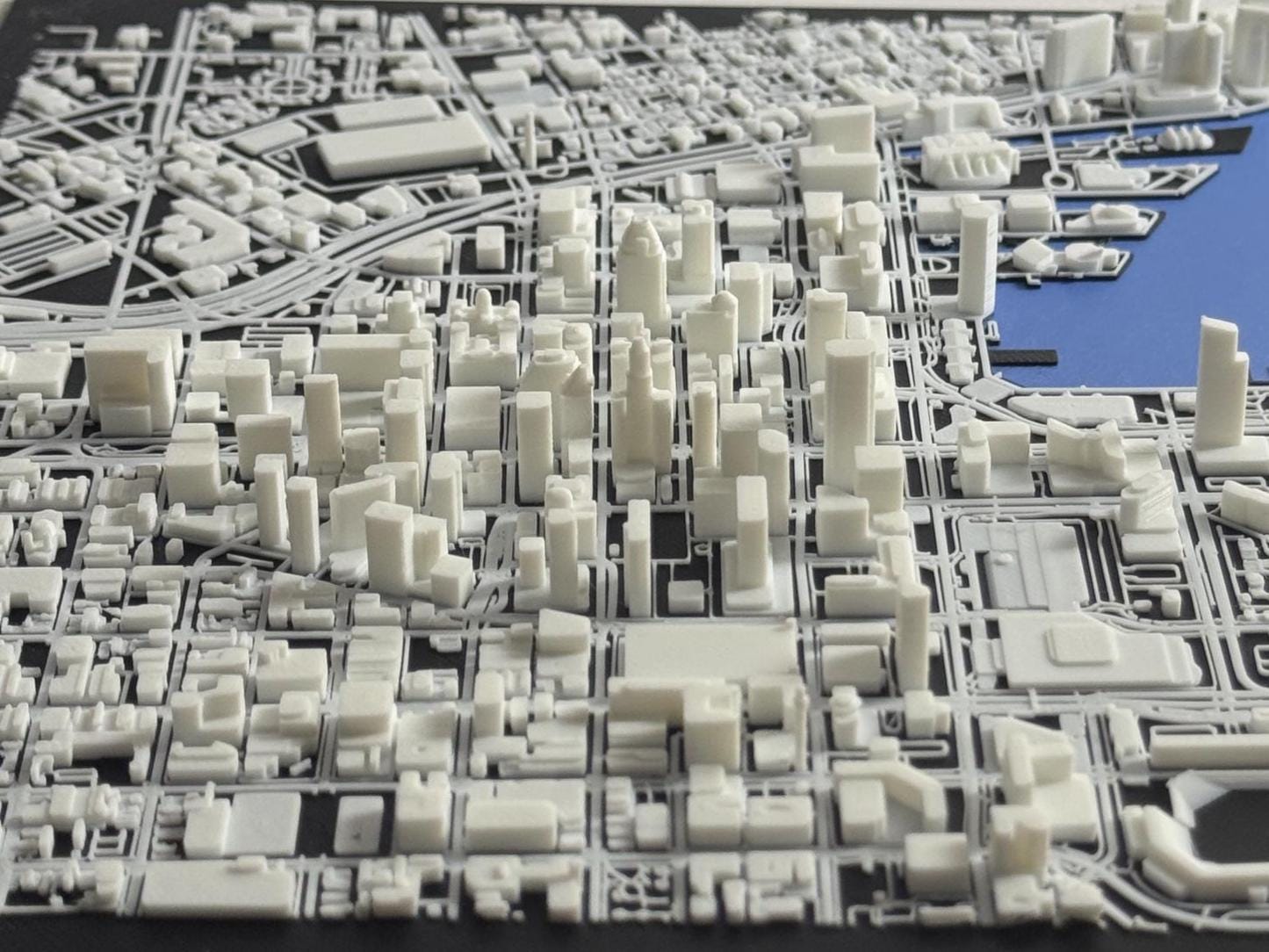 Baltimore 1:10k Scale City Model