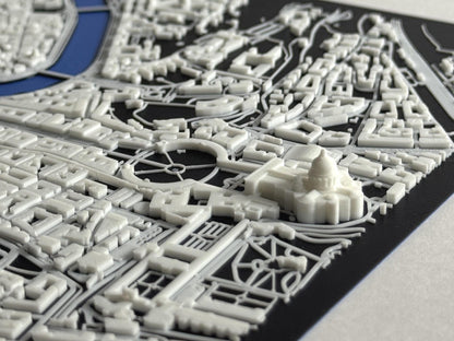 Rome 1:10k Scale City Model