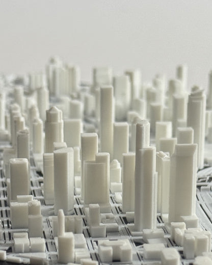 Seattle 1:10k Scale City Model