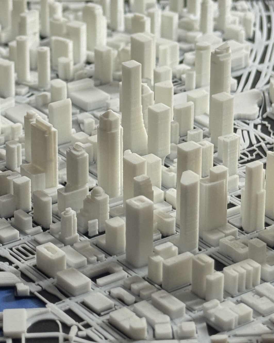 Seattle 1:10k Scale City Model