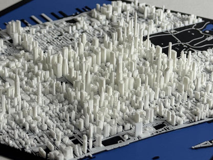 Midtown Manhattan, NYC 1:20k Scale City Model