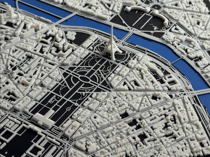 Paris 1:10k Scale City Model