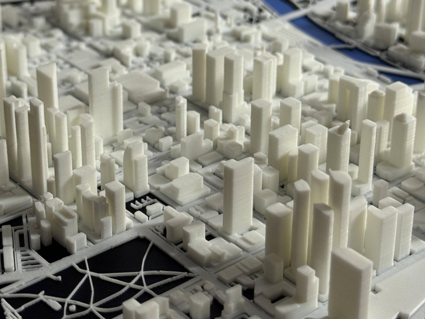 Melbourne 1:10k Scale City Model