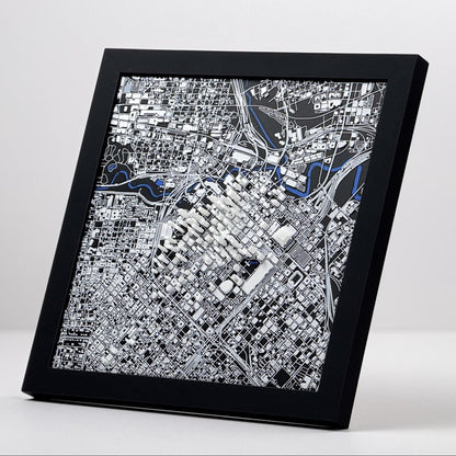 Houston 1:20k Scale City Model